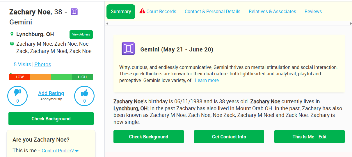 Zach Noe - Second Shift Config Manager